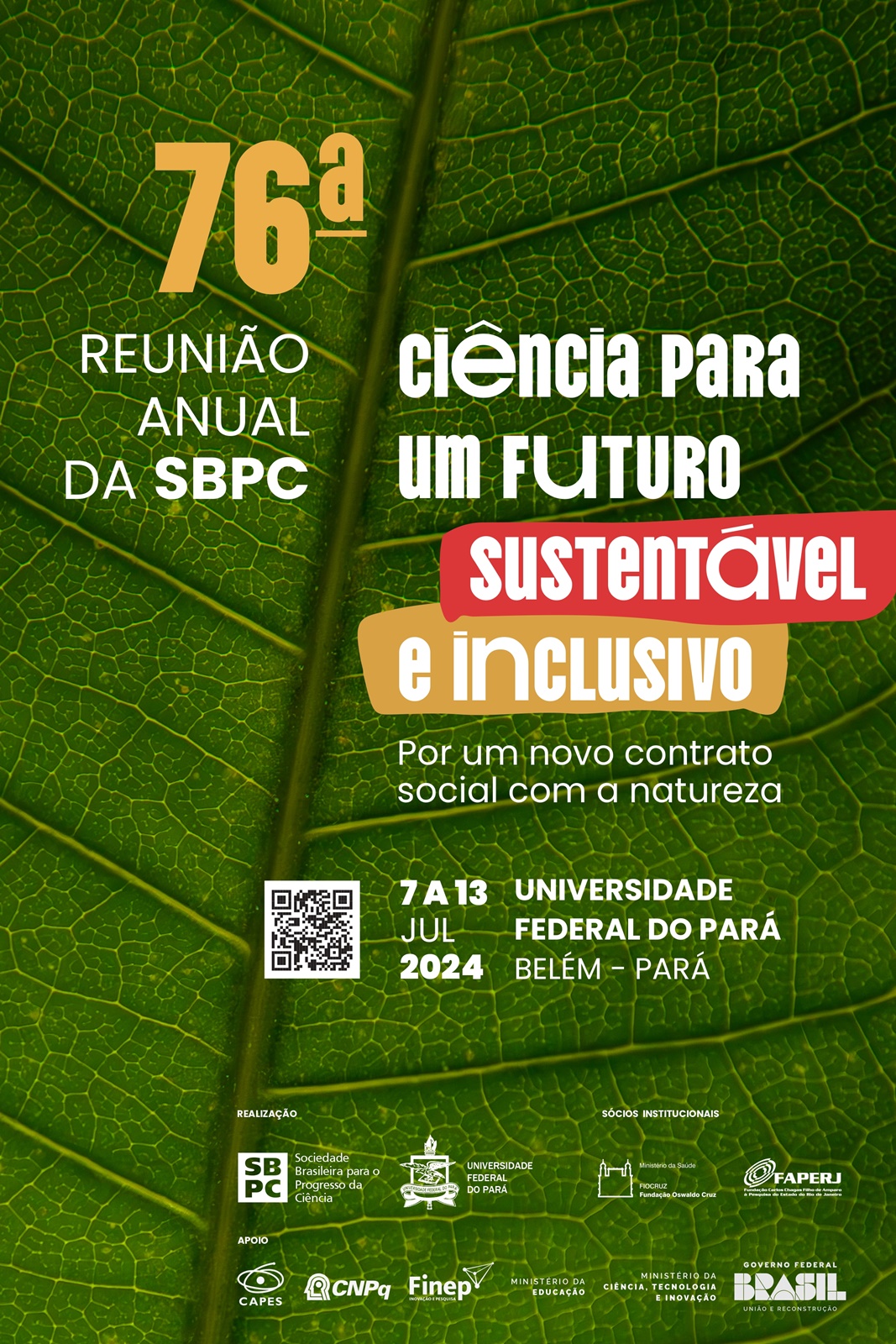 SBPC na UFPA - 76º REUNIÃO ANUAL - 2024